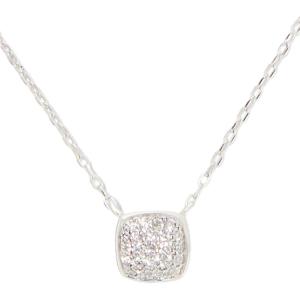 kate spade new york Time To Shine Pave Diamond Pendant(Silver Pave Diamond)