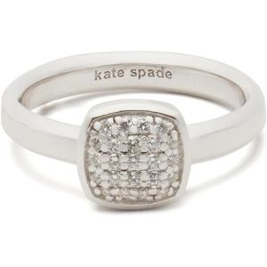 kate spade new york Time To Shine Pave Diamond Ring(Silver)