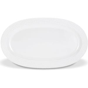 kate spade new york Wickford 14-Piece Dinnerware Set, 14 Count, White(Hors D’Oeuvres Tray)