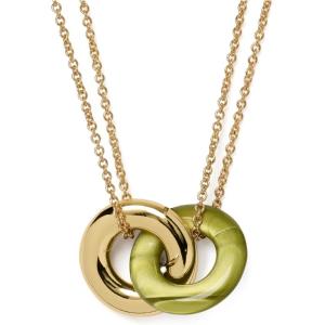 kate spade new york, Women’s, Brass, Pendant Necklace(Light Green)