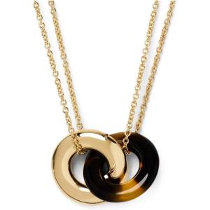 kate spade new york, Women’s, Brass, Pendant Necklace(Tortoise)