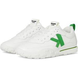 kate spade new york Womens K as in Kate Runner(True White/Ks Green)