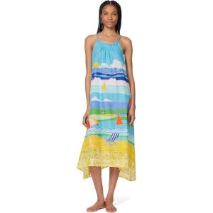 kate spade new york Women’s Summer Day Maxi Cover Up Dress(Multi)