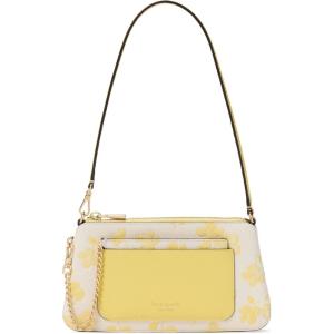 kate spade new york womens Ava Pebbled Leather 2 in 1 Pochette(Spring Pansies Yuzu Jam Multi)