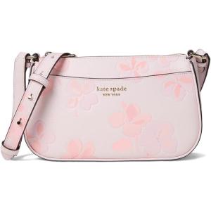 kate spade new york womens Bleecker Saffiano Leather Crossbody Bag(Pink Blush Cloud)