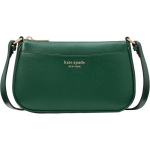 kate spade new york womens Bleecker Saffiano Small Leather Crossbody Bag(Arugula)