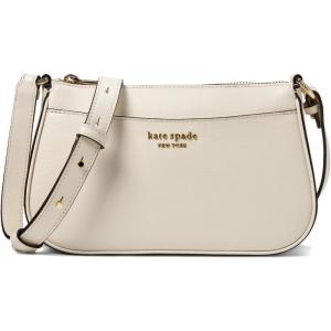 kate spade new york womens Bleecker Saffiano Small Leather Crossbody Bag(Parchment)