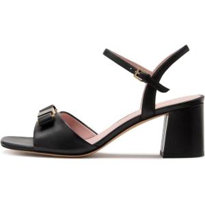kate spade new york womens Bowdie Sandal(Black)
