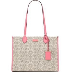 kate spade new york womens Coated Canvas Large Market Tote(Ruby Citrus Multi)