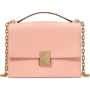 kate spade new york womens Deco Leather Flap Chain Crossbody(Apricot Cream)