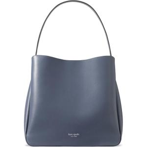 kate spade new york womens Grace Fine Grain Leather Large Hobo(Cinder Grey)
