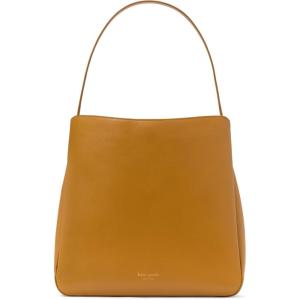 kate spade new york womens Grace Fine Grain Leather Large Hobo(Curry)