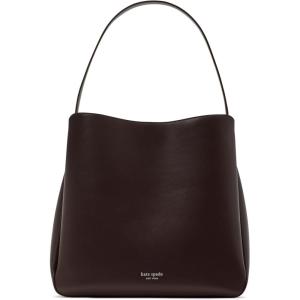 kate spade new york womens Grace Fine Grain Leather Large Hobo(Hot Fudge)