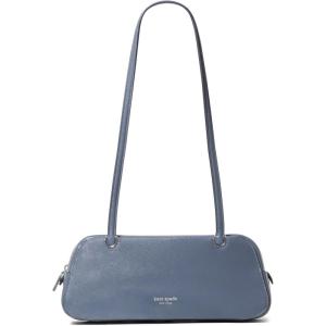 kate spade new york womens Grace Fine Leather Shoulder Bag(Cinder Grey)