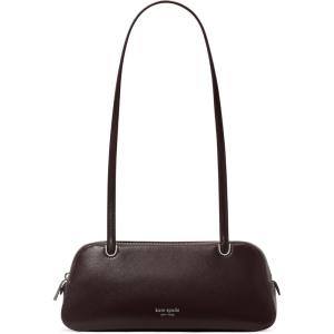 kate spade new york womens Grace Fine Leather Shoulder Bag(Hot Fudge)