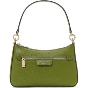 kate spade new york womens Hudson Pebbled Leather Convertible Crossbody(Jungle Vine)