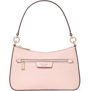 kate spade new york womens Hudson Pebbled Leather Convertible Crossbody(Pastry Pink)