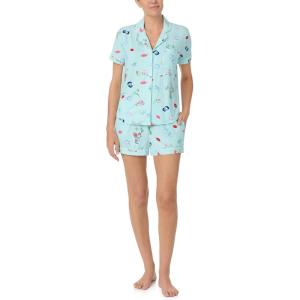 kate spade new york womens Kate Spade New York Women’s Short Bottoms Pj Set(Blissful Celebration)