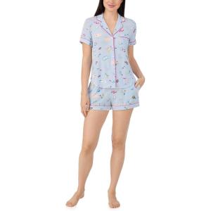 kate spade new york womens Kate Spade New York Women’s Short Bottoms Pj Set(Blue Park Picnic)