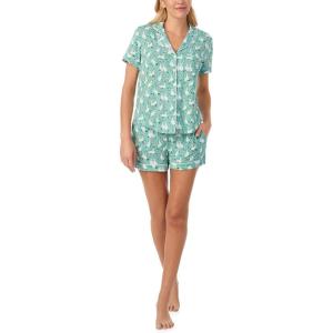 kate spade new york womens Kate Spade New York Women’s Short Bottoms Pj Set(Green Ducks)
