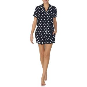 kate spade new york womens Kate Spade New York Women’s Short Bottoms Pj Set(Large Dot)