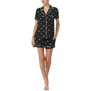 kate spade new york womens Kate Spade New York Women’s Short Bottoms Pj Set(Lemons)