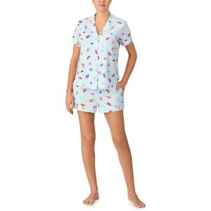 kate spade new york womens Kate Spade New York Women’s Short Bottoms Pj Set(Summer Fruit Mini)