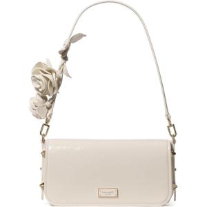 kate spade new york womens Liv Smooth Leather Shoulder Bag(Cashew Milk)