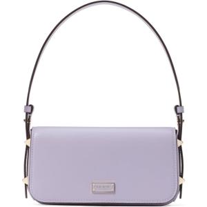 kate spade new york womens Liv Smooth Leather Shoulder Bag(Lavender Cream)