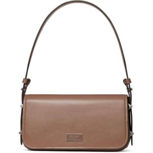 kate spade new york womens Liv Smooth Leather Shoulder Bag(Warm Acorn)