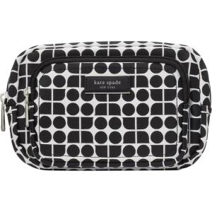 kate spade new york womens Noel Jacquard Fabric Belt Bag(Black Multi)