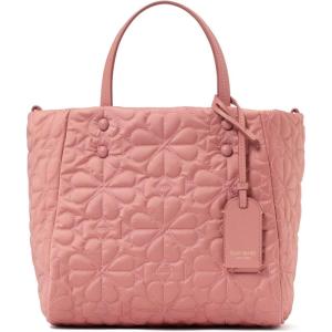 kate spade new york womens Tilly Quilted Fabric Small Tote(Cosmetic Pink)