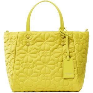 kate spade new york womens Tilly Quilted Fabric Small Tote(Olivine)