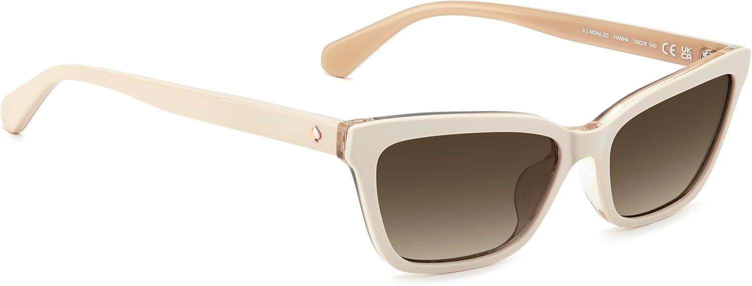 imageKate Spade New York KS Aisha 2S Rectangular Sunglasses Champagne 55mm
