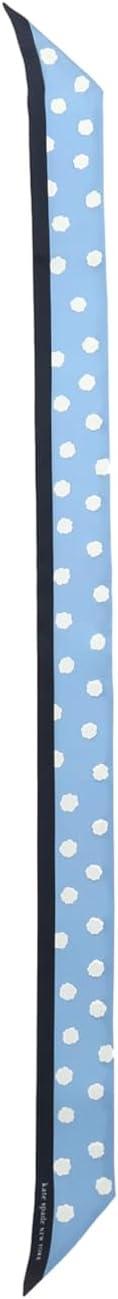 imagekate spade new york Womens Sea Spray Dot Silk Skinny Scarf Stylish ampamp Lightweight Accessory for Everyday