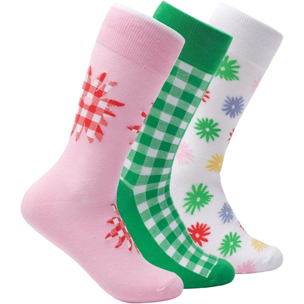 image3PK KSNY GINGHAM FLORAL CREW