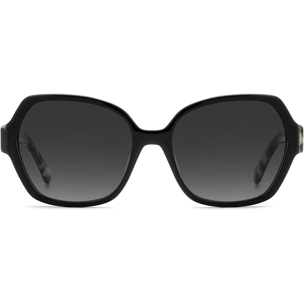 imageKate Spade New York KS Layne 2GS Square Sunglasses BK WHT HVN 57mm