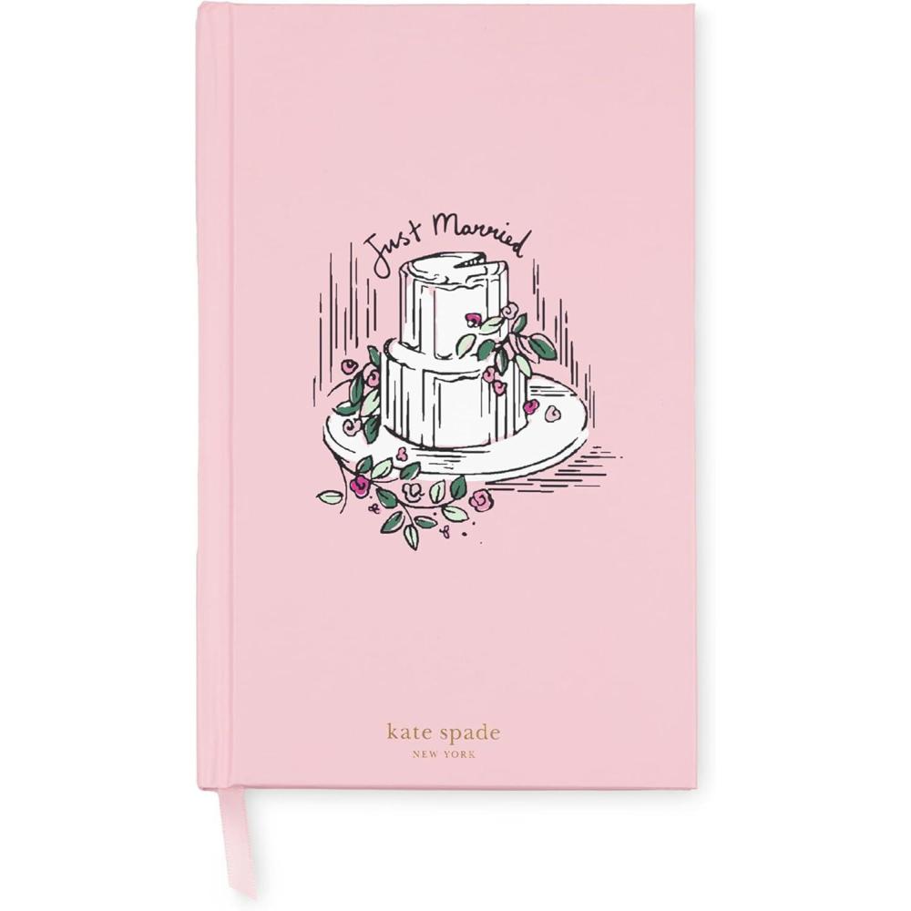 imagekate spade new york Bride Notebook with Lined Pages for Journaling 825 x 525 Journal for Wedding Keepsake with Bookmark and 200 Pages Bridal Toile