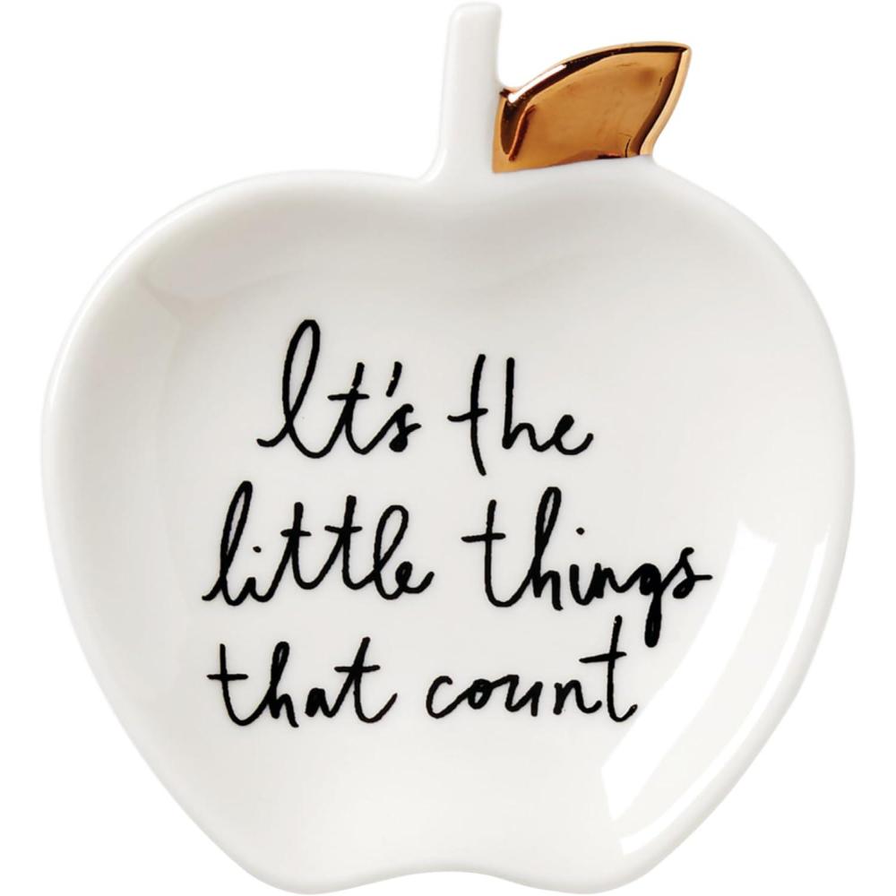 imagekate spade new york Charmed Life 2Piece Dessert Servers GoldRing Dish