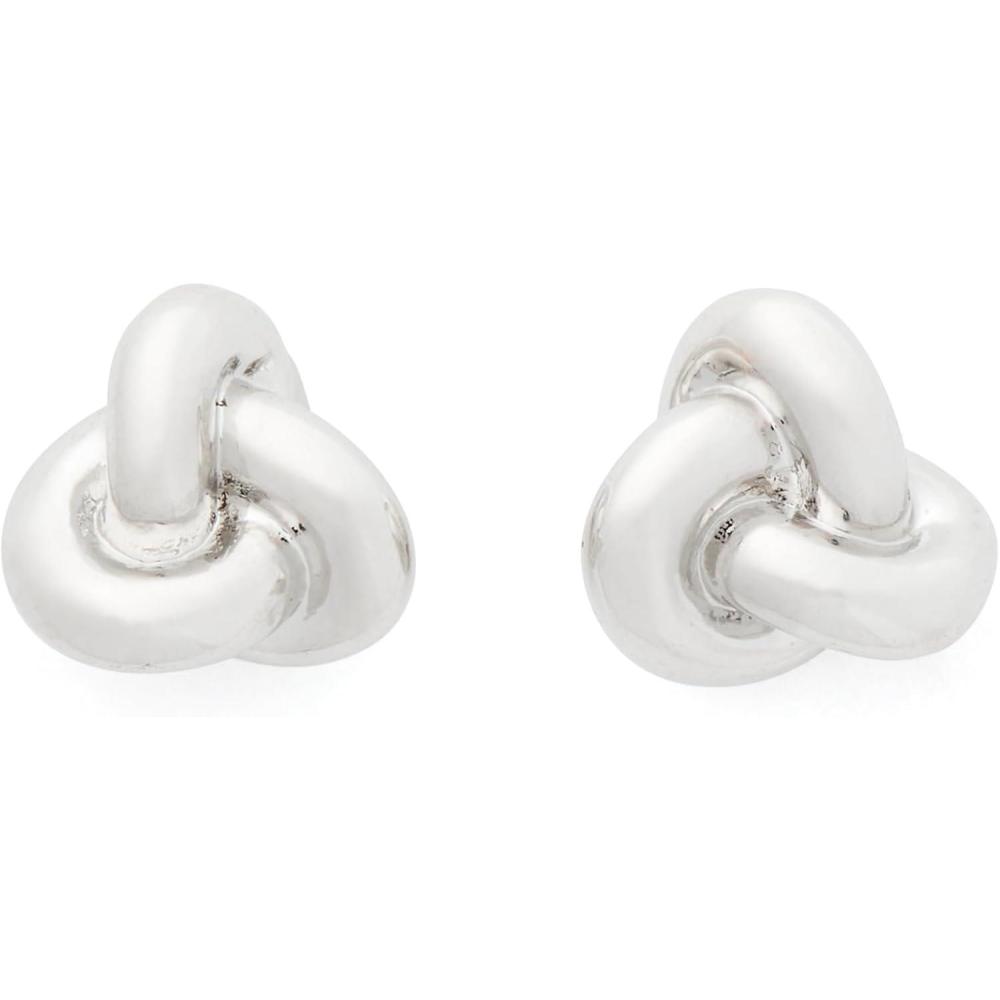 imagekate spade new york Double Knot Pave StudsSilver