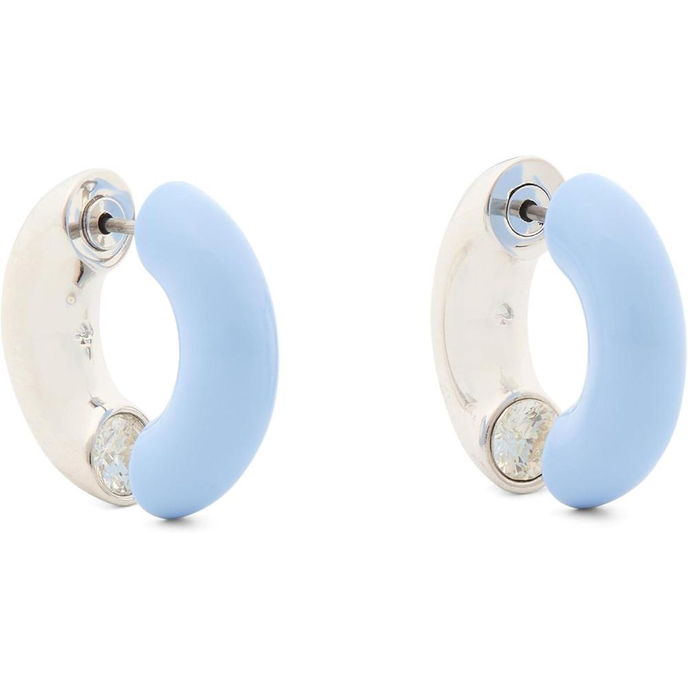 imagekate spade new york Interlock HuggiesDiamond BlueSilver