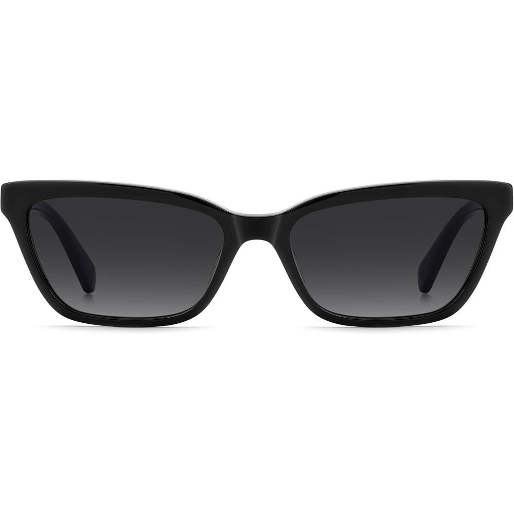 imagekate spade new york Ks Aisha 2S Rectangular SunglassesBlack