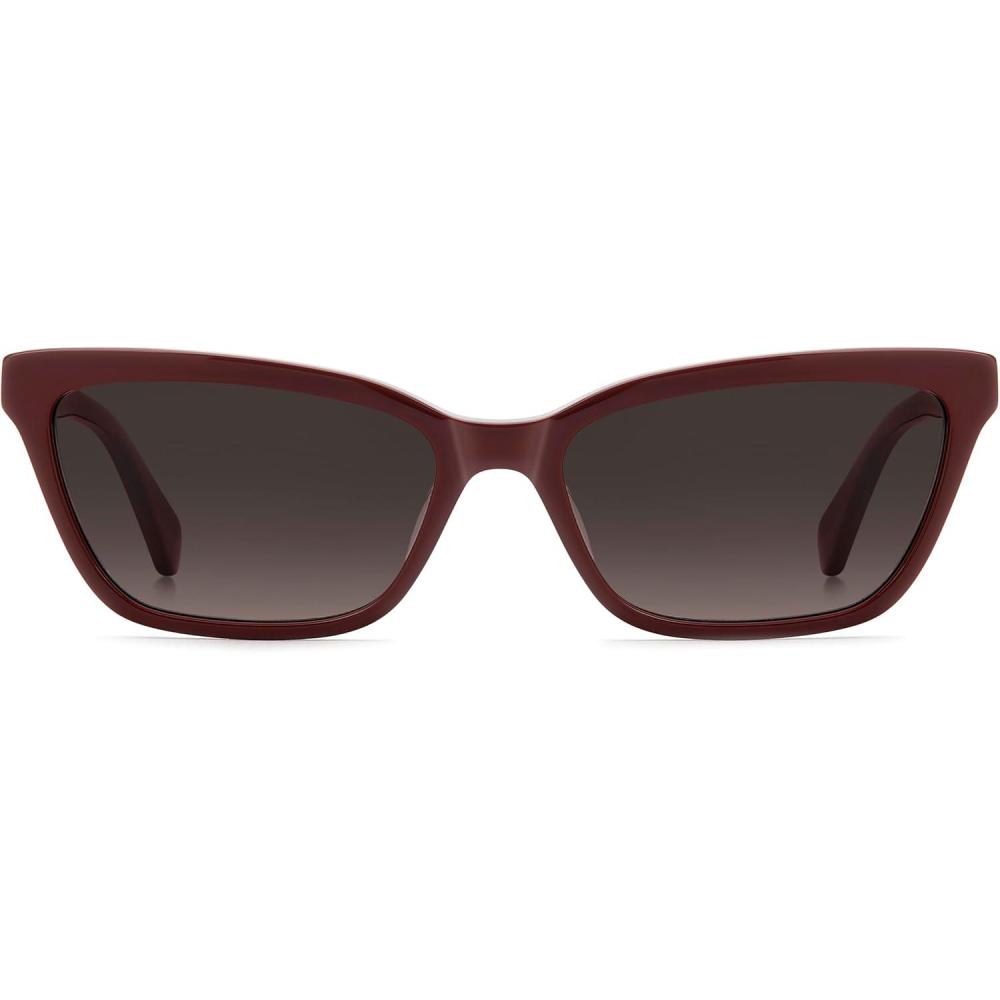 imagekate spade new york Ks Aisha 2S Rectangular SunglassesBurg Gold