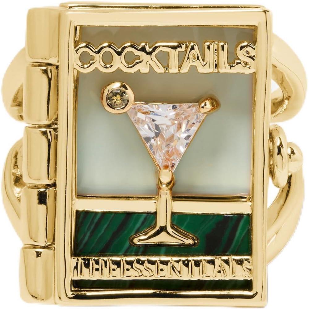 imagekate spade new york Page Turner Book Statement RingGreen Multi