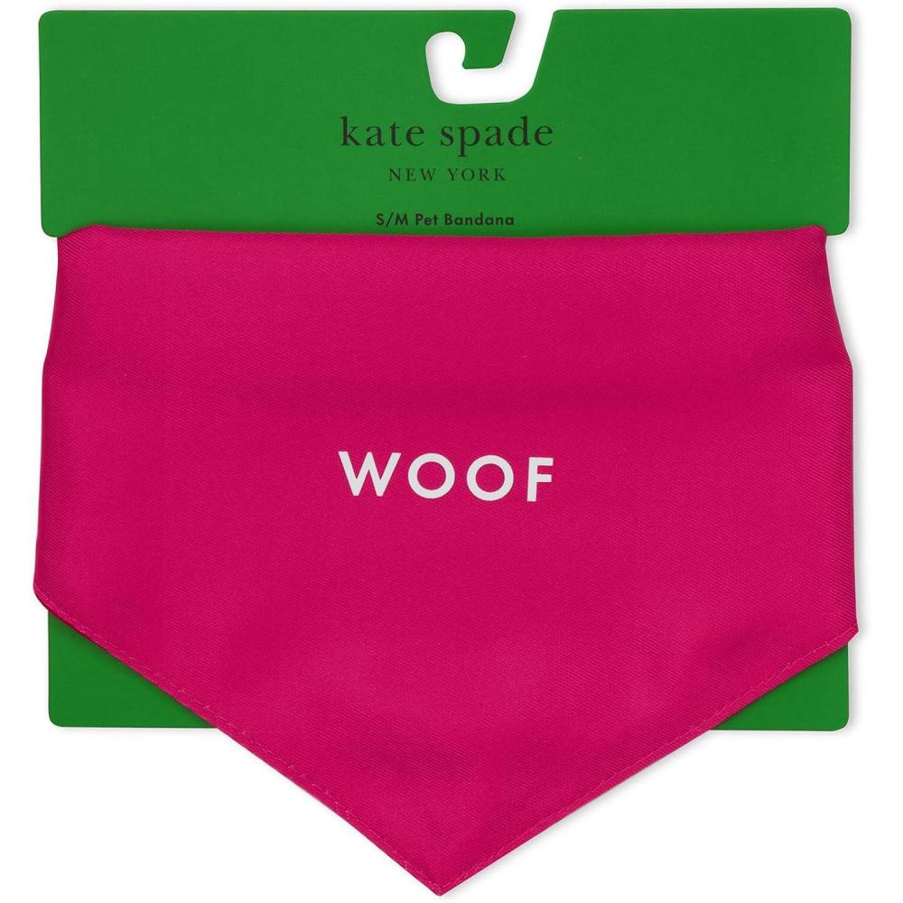 imagekate spade new york Pet Bandana for Boy or Girl Dogs Lightweight Bandana for Dog Cute Dog Scarf for Small or Medium Pets Watercolor DotRed and Pink
