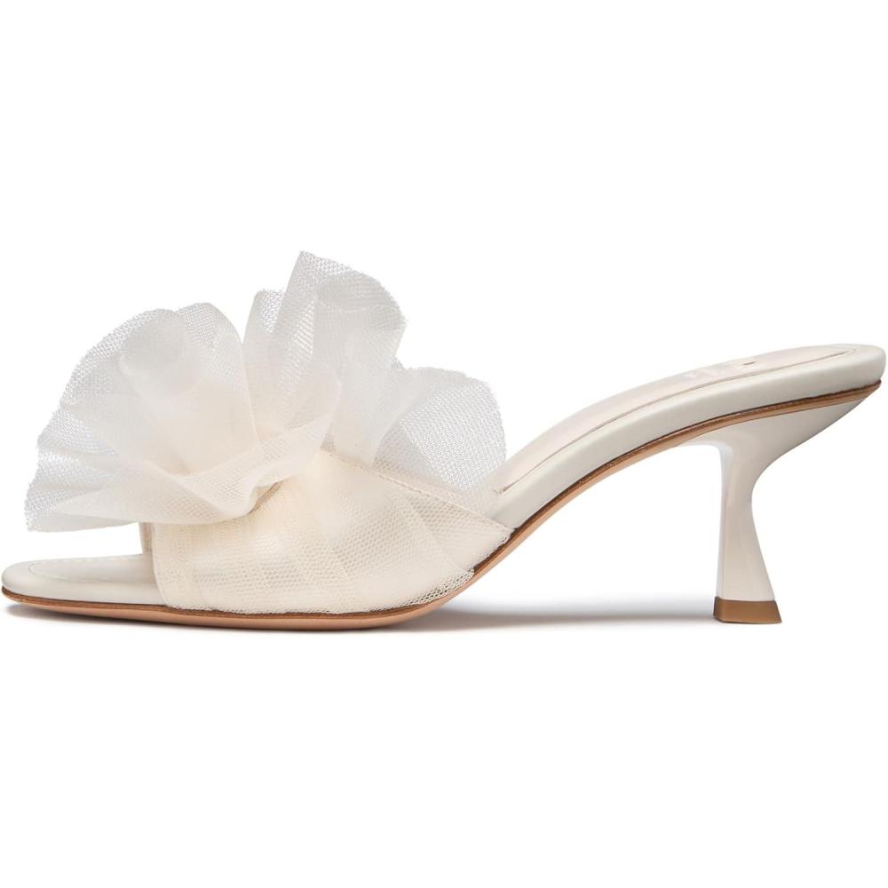 imagekate spade new york Womens Flourish Heeled SandalsCream