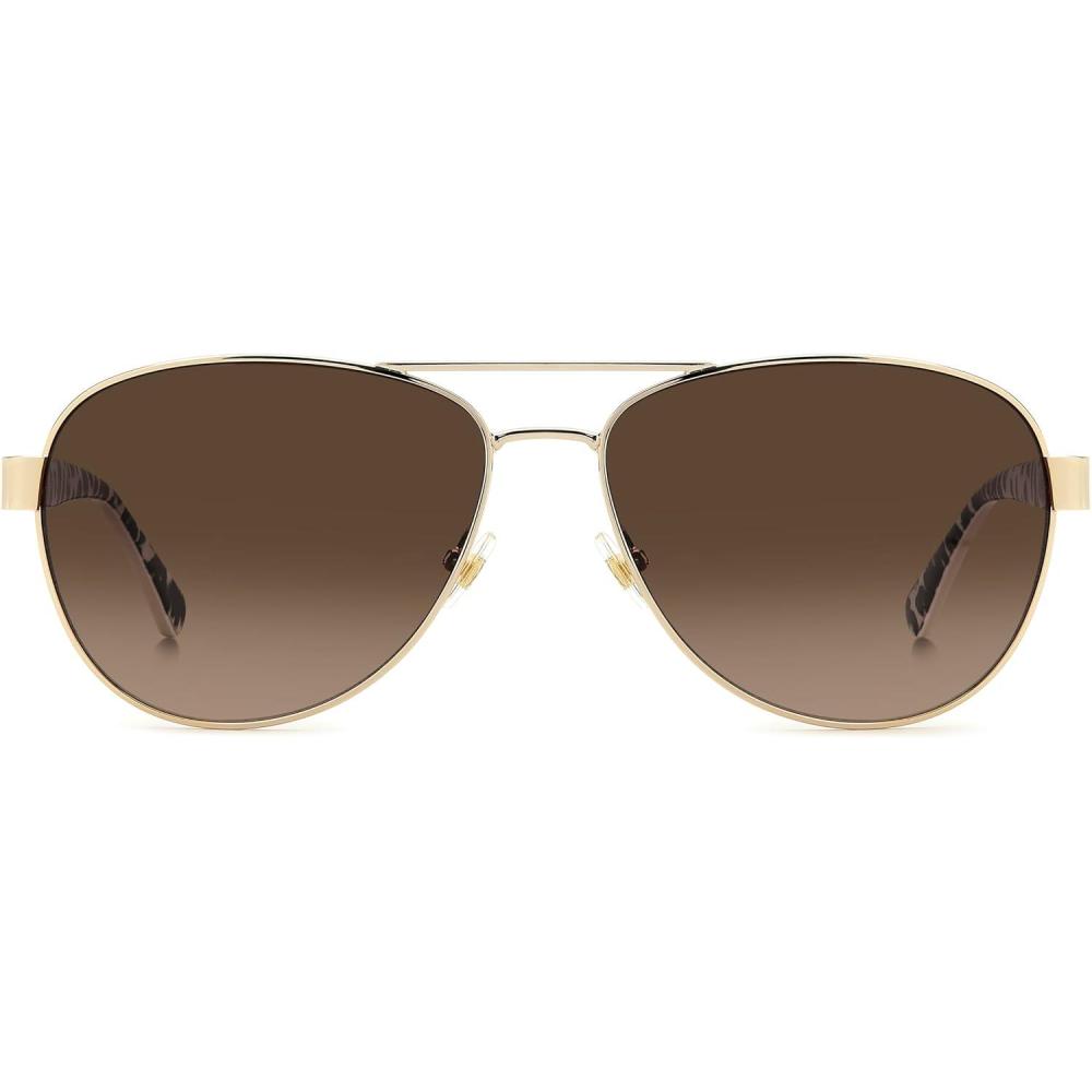 imagekate spade new york Womens Ks Polina 2GS Pilot SunglassesBeige