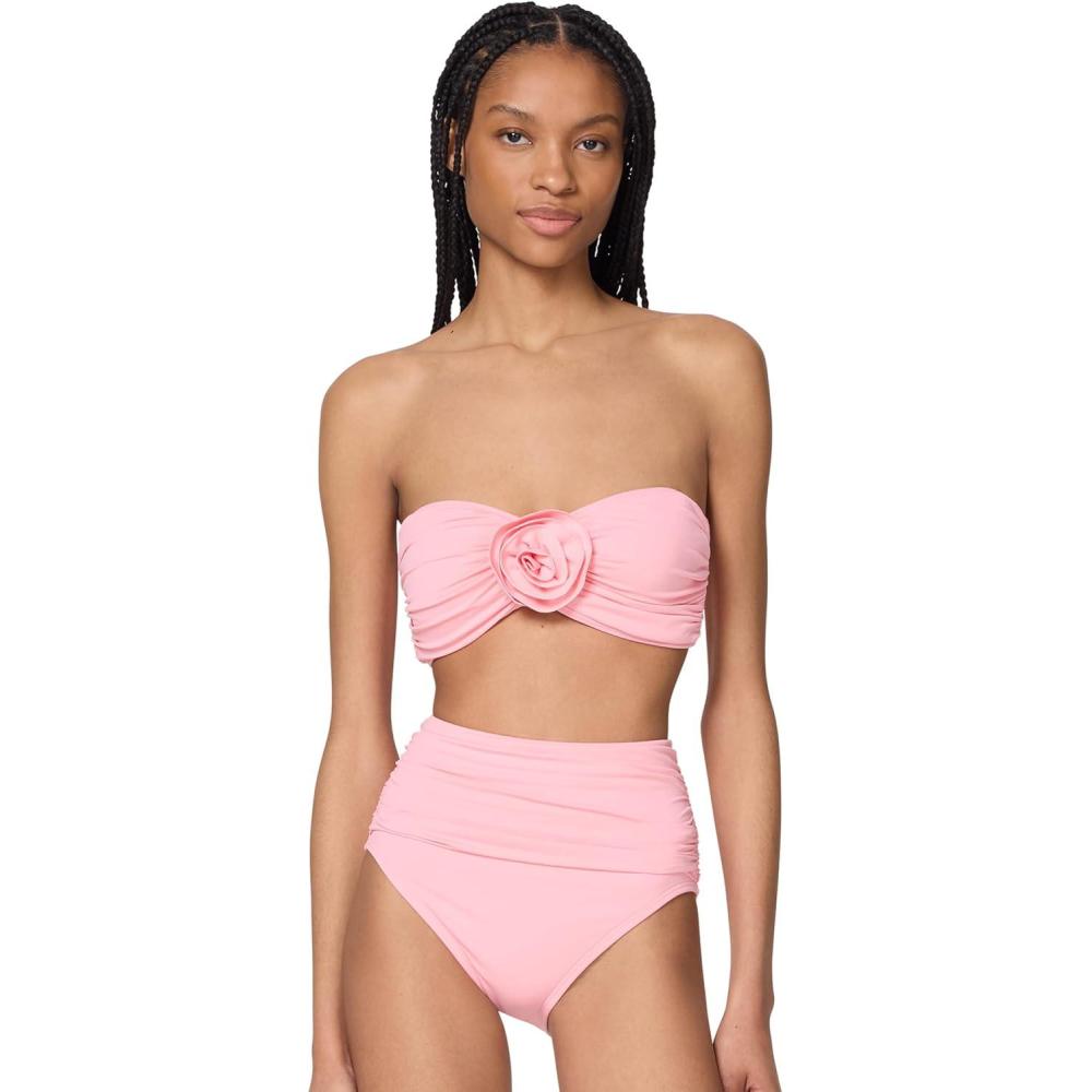 imagekate spade new york Womens Rosette Solids Bandeau Bra TopGranita