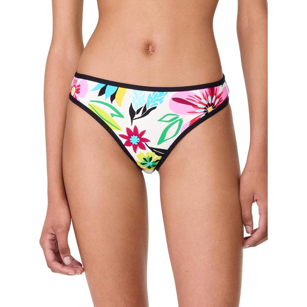 imagekate spade new york Womens Safari Floral High Leg BottomIvory