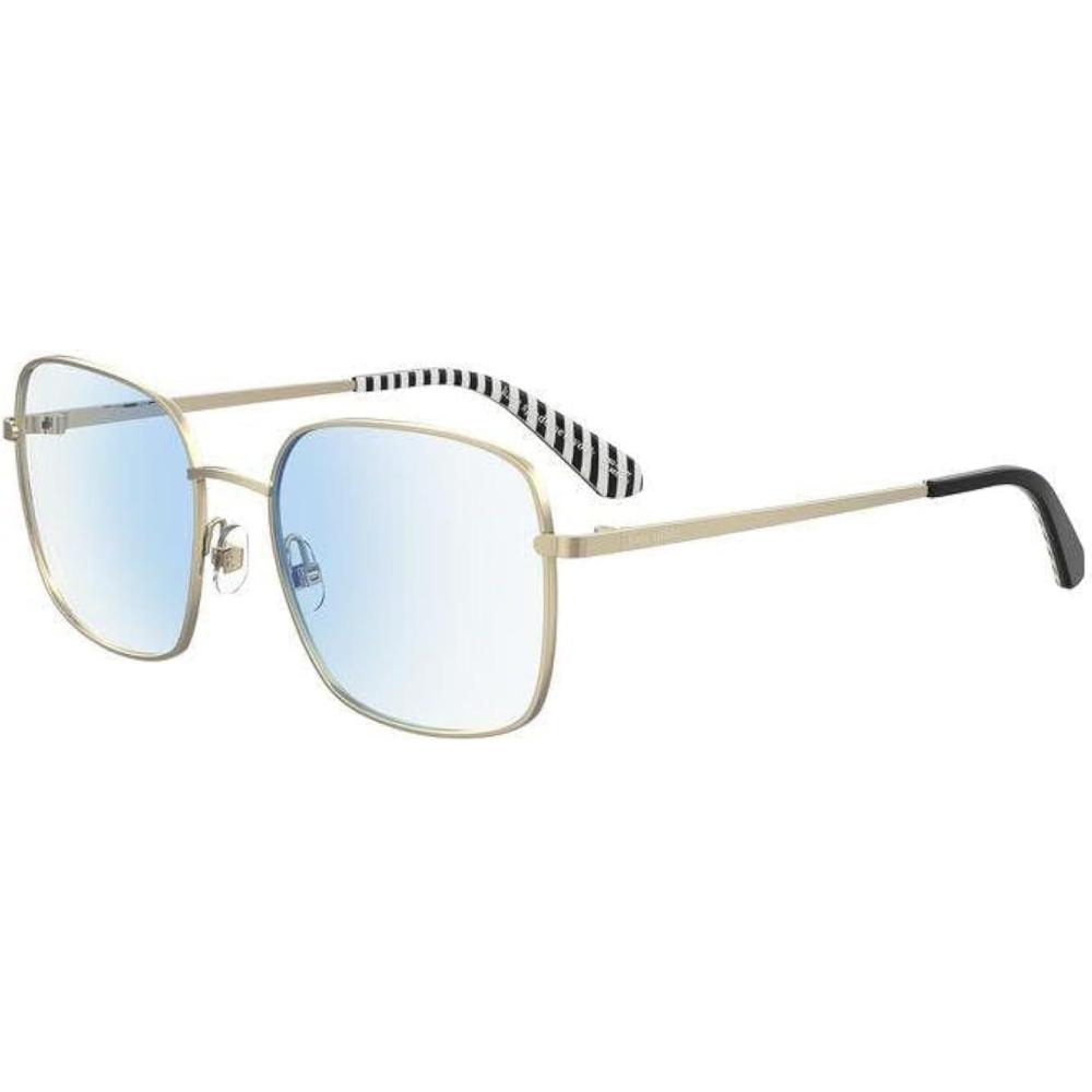 imagekate spade new york Womens SalomeBB Rectangular Reading Glasses GoldBlue As 52mm 17mm 15Gold